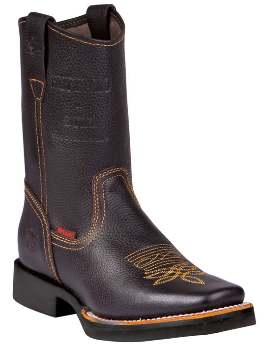 Brown Bull Fight Rodeo Style Boot for Men