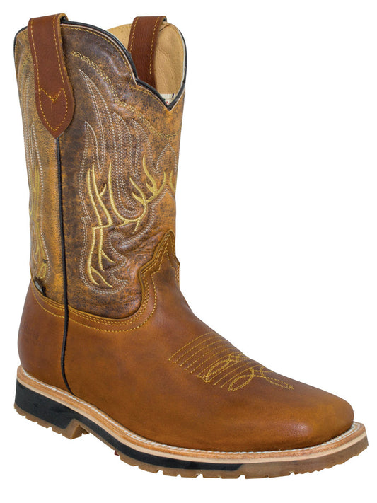 Establo Honey Men's Work Boot - Square Toe