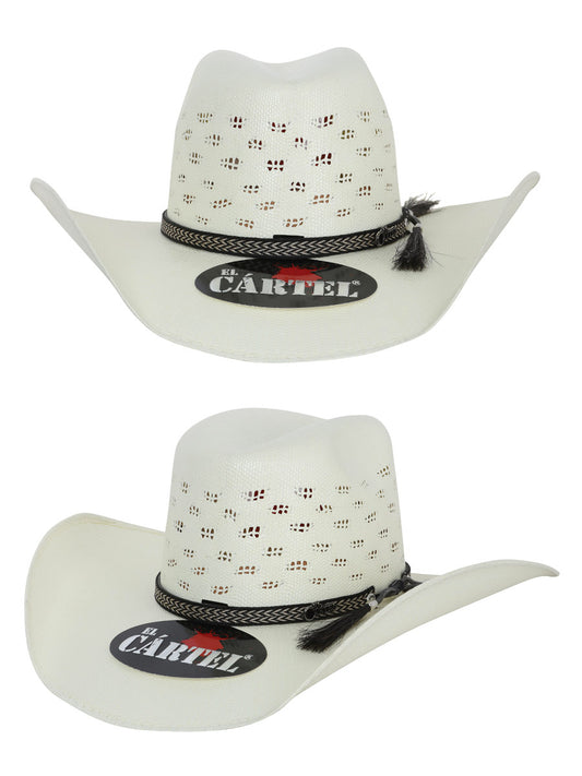 Sombrero Vaquero El Senor de los Cielos Ivory 100X Horma Conejo ZD41635