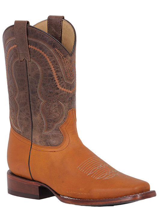 Brown Crazy Rodeo Boot for Men - Rodeo Toe